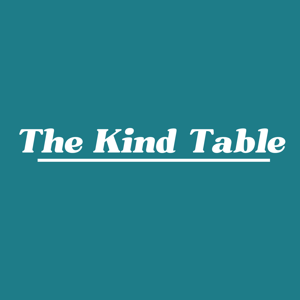 The Kind Table